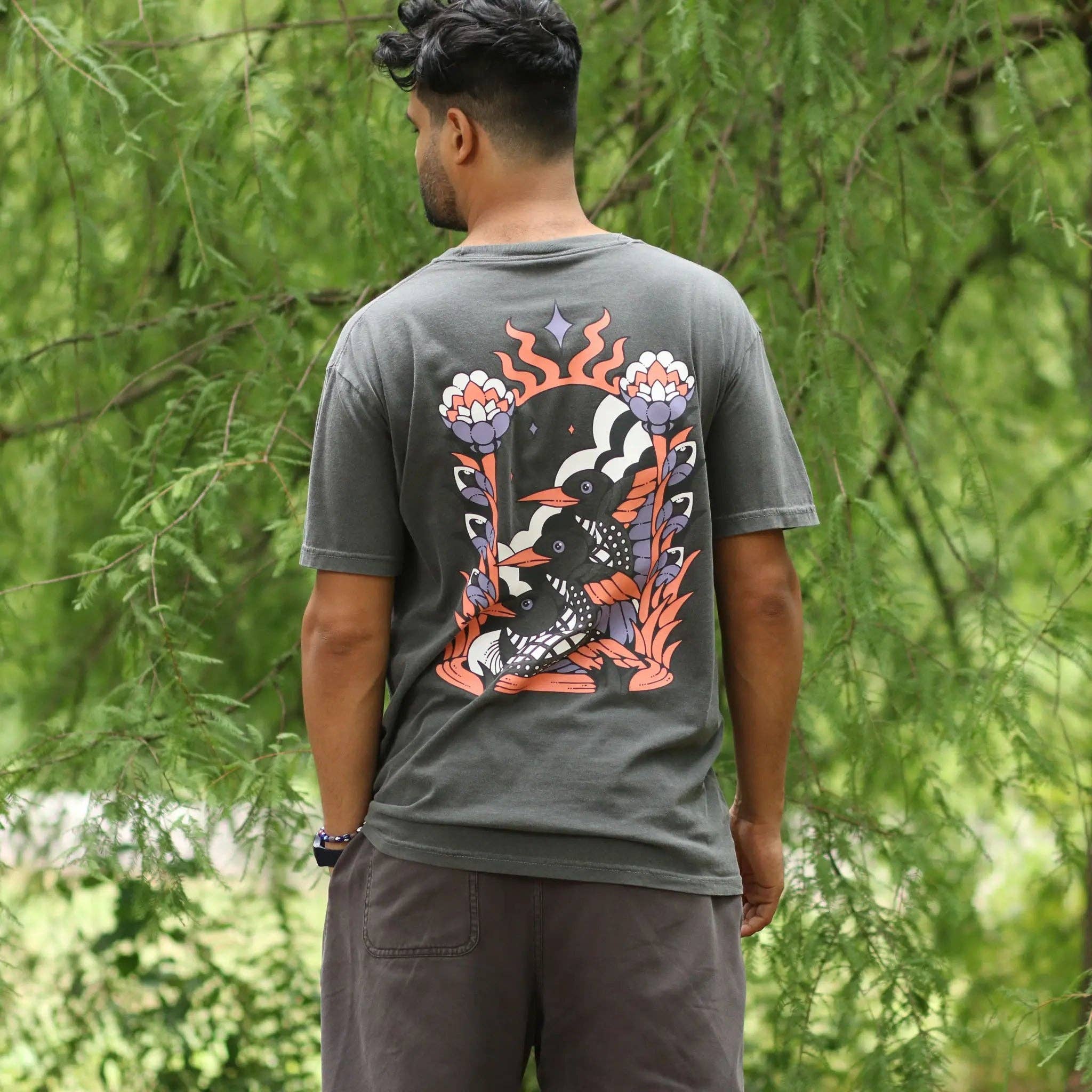 Cosmic Loons Unisex Tee by Bird Collective