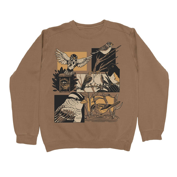 "Sparrows" Sweatshirt by Bird Collective