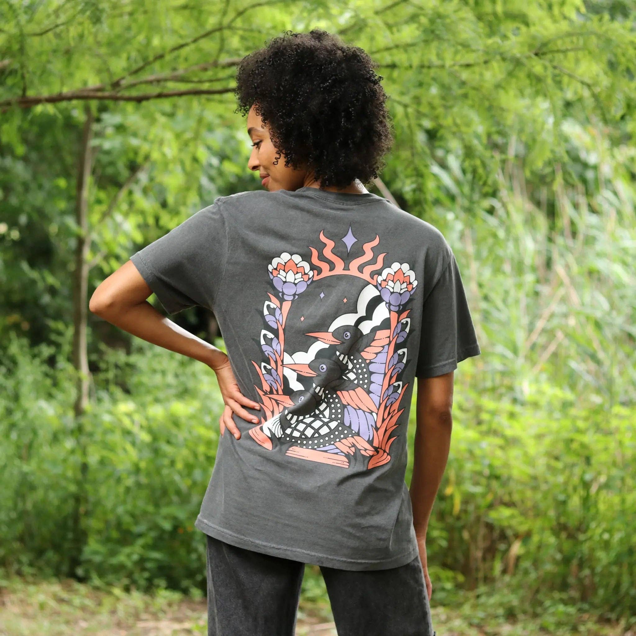 Cosmic Loons Unisex Tee by Bird Collective