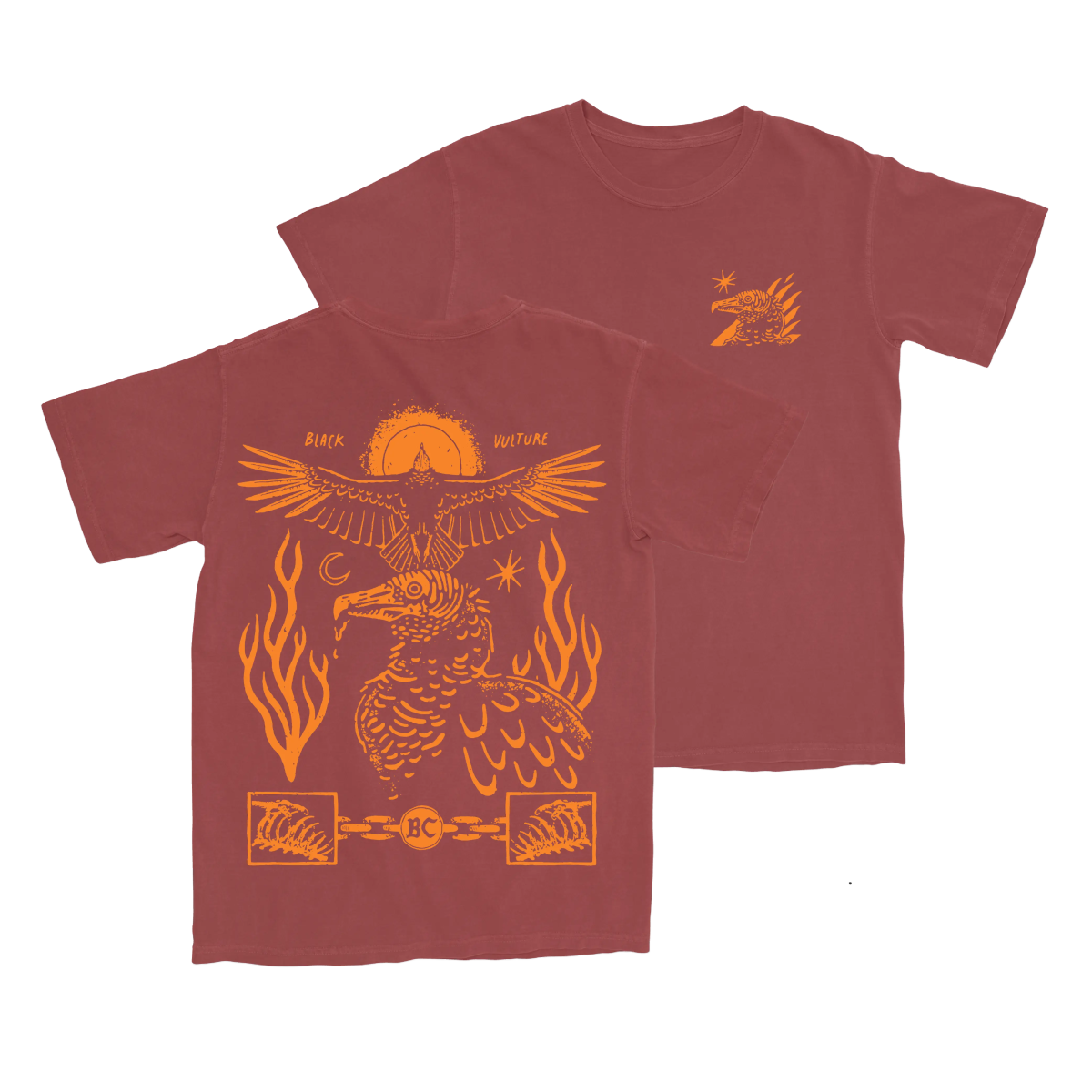 Black Vulture Unisex Tee by Bird Collective