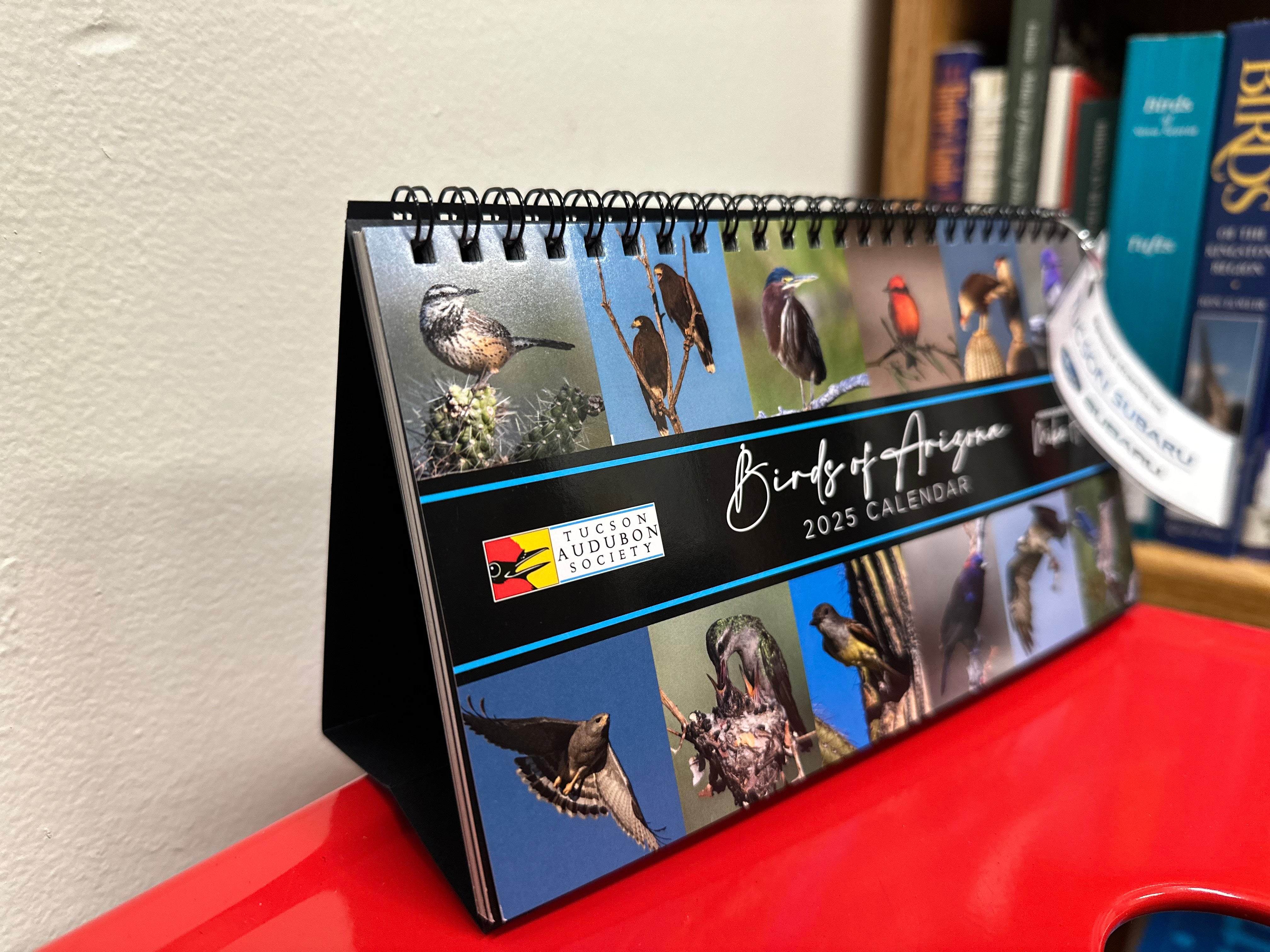 2025 Desk Calendar by Mike Henry (Tucson Audubon Society Subaru Partnership)