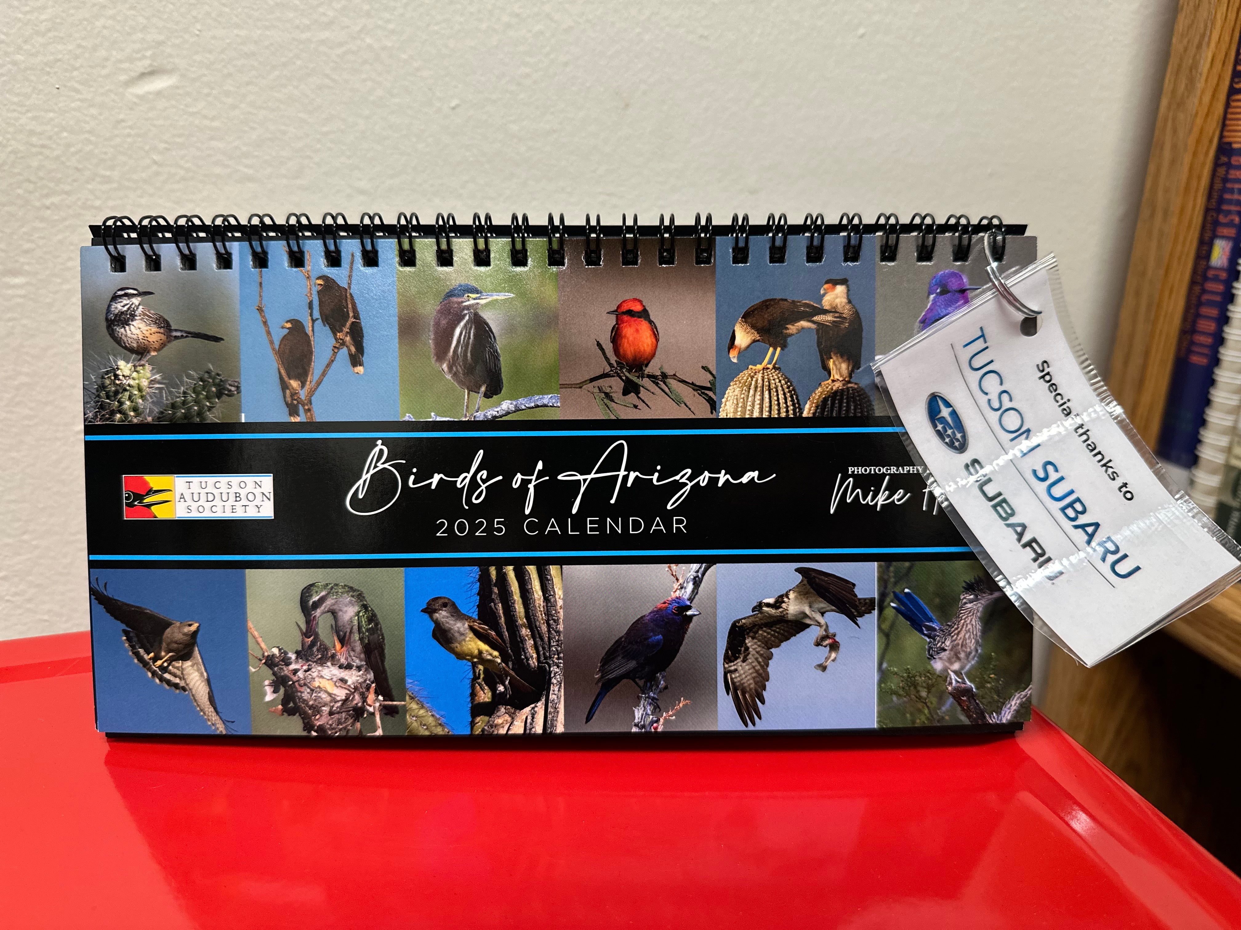 2025 Desk Calendar by Mike Henry (Tucson Audubon Society Subaru Partnership)