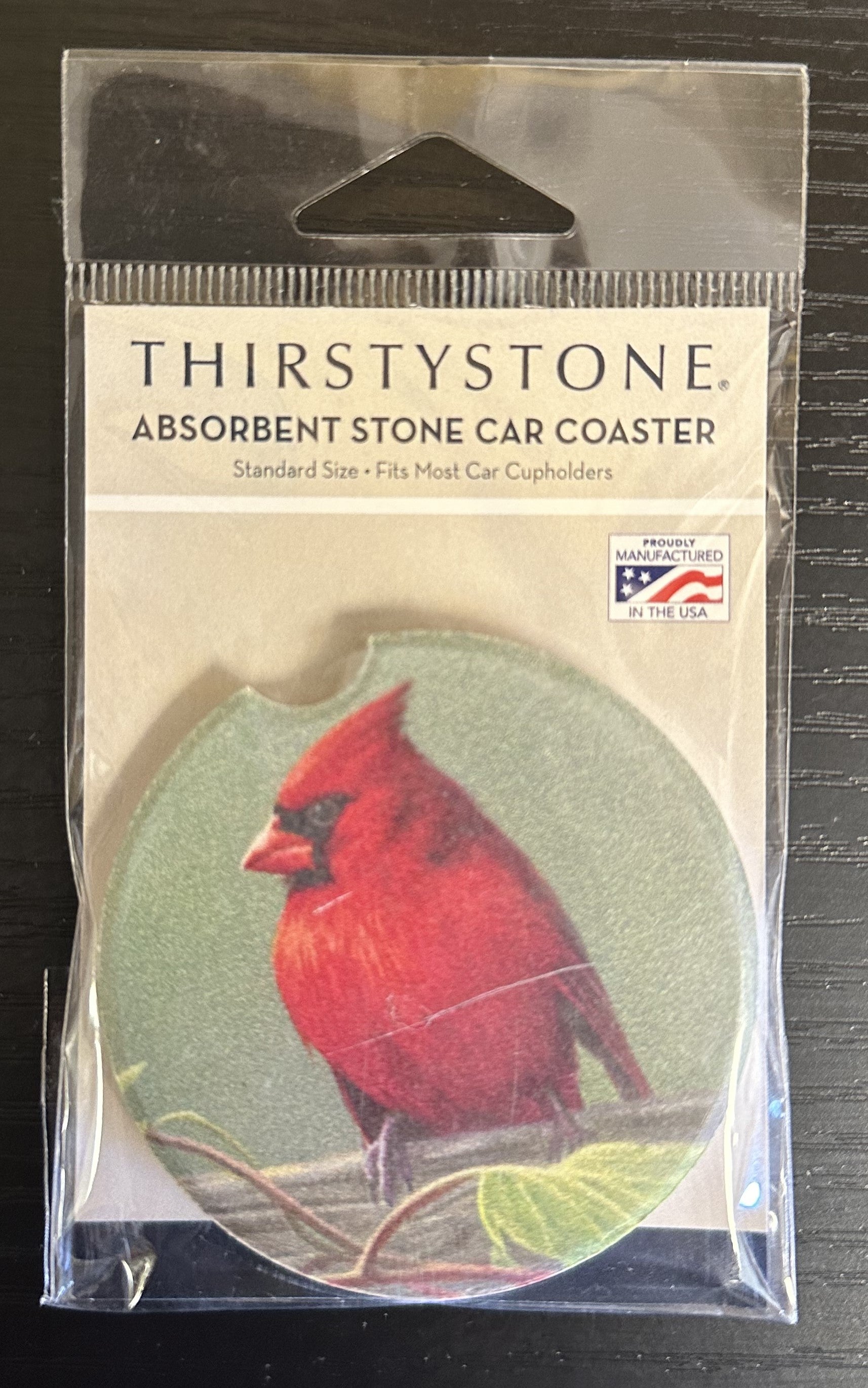 Thirstystone Absorbent Stone Car Coaster