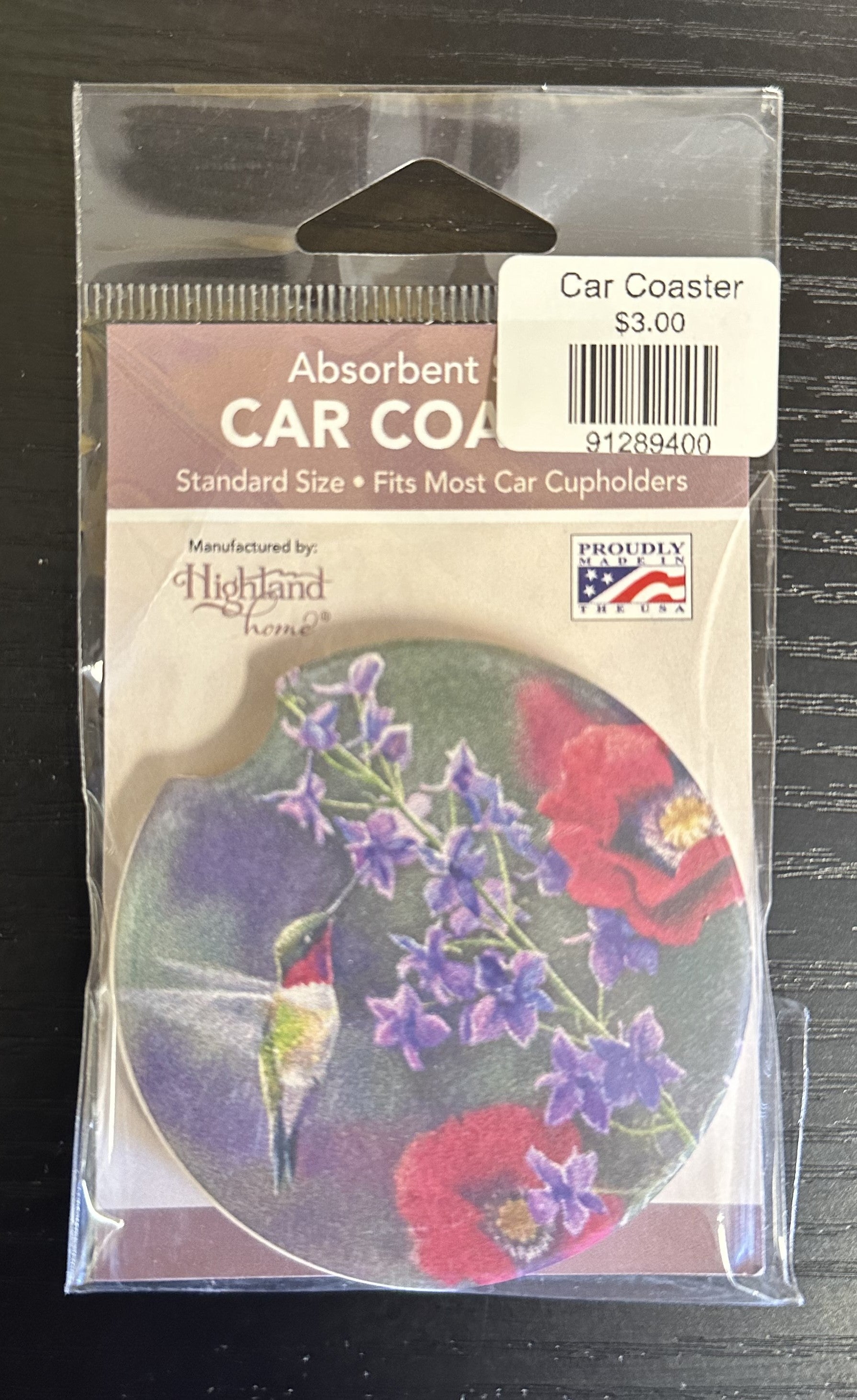 Thirstystone Absorbent Stone Car Coaster