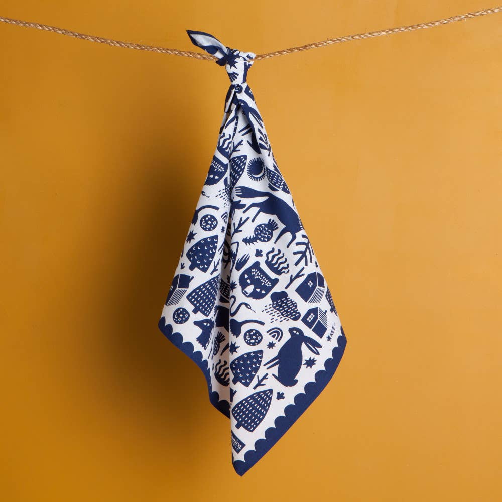 Timber Recycled Cotton Bandana 21 x 21 inches