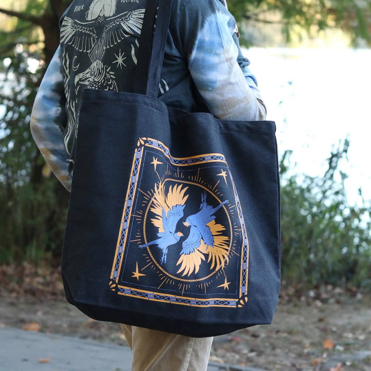 Turkey Vulture Jumbo Tote Bag by Bird Collective