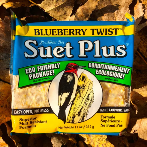 Suet Plus Blueberry Twist Cake
