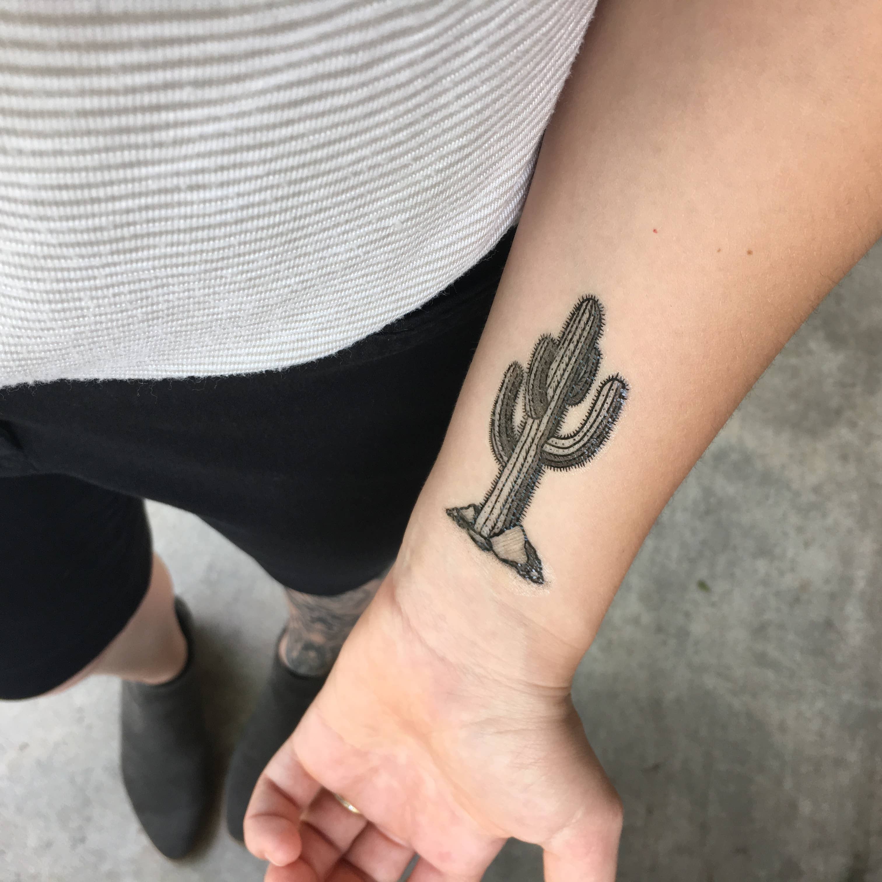 Desert Wild Temporary Tattoo