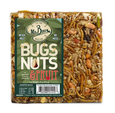 Mr. Bird Bugs Nuts & Fruit 8oz Seed Cake