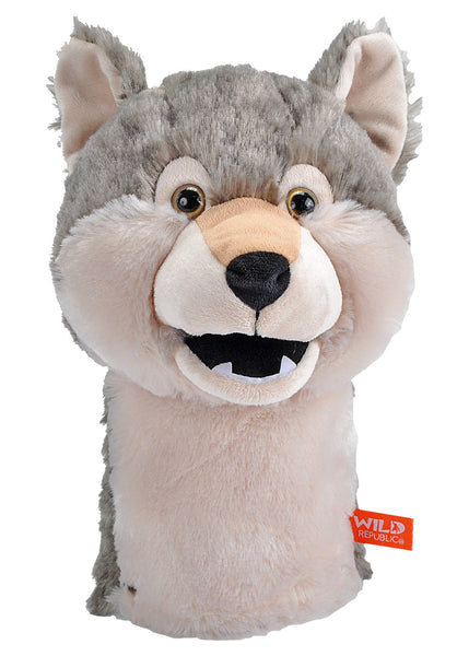 Wild Calls-Puppet Wolf Stuffed Animal 8"