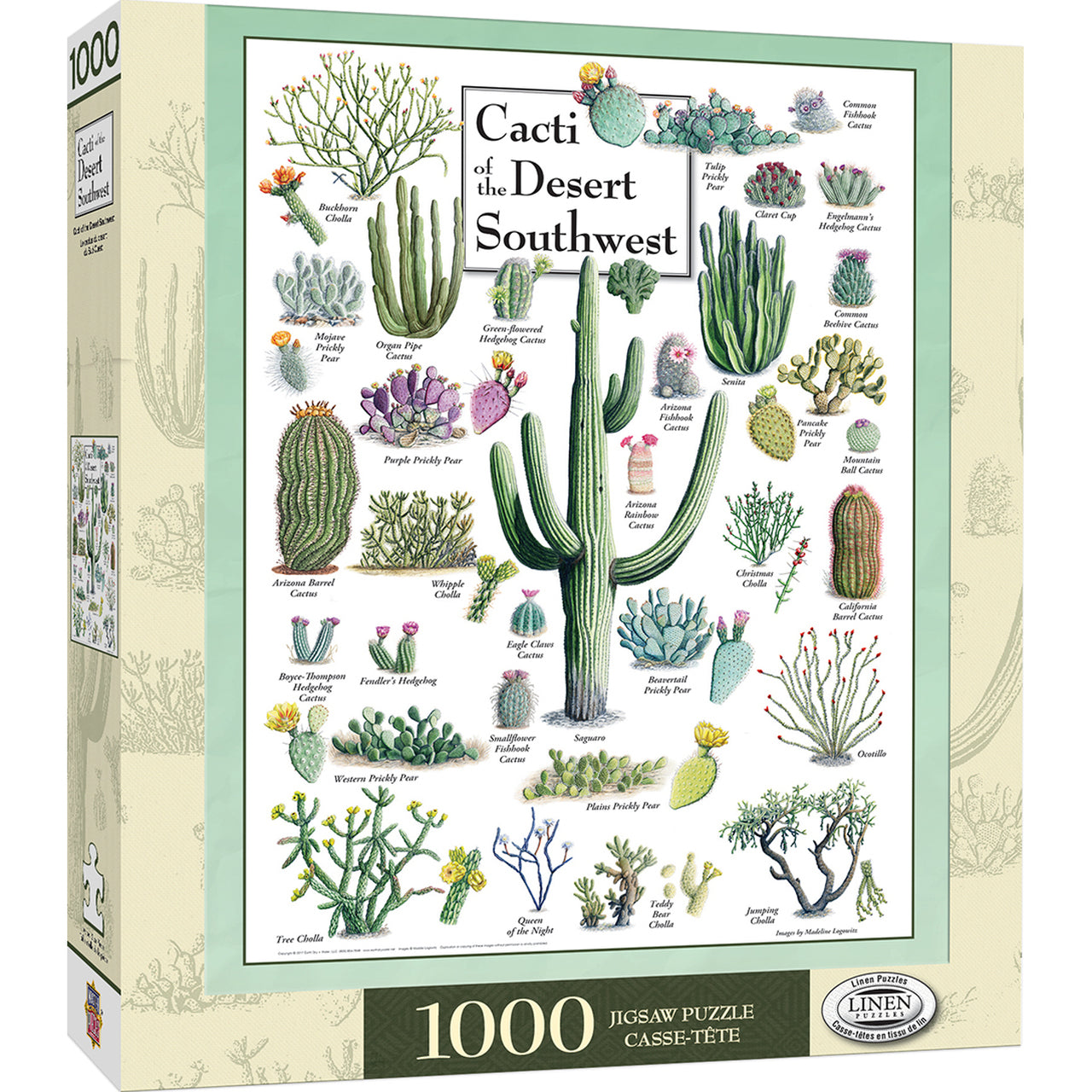 Cacti of the Desert Southwest 1000pc Puzzle