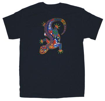 Short sleeve T-shirt - Earth Art Lizard