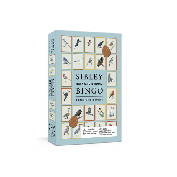Sibley Bingo - Backyard birding