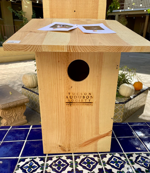 Screech Owl/Kestrel Nestbox