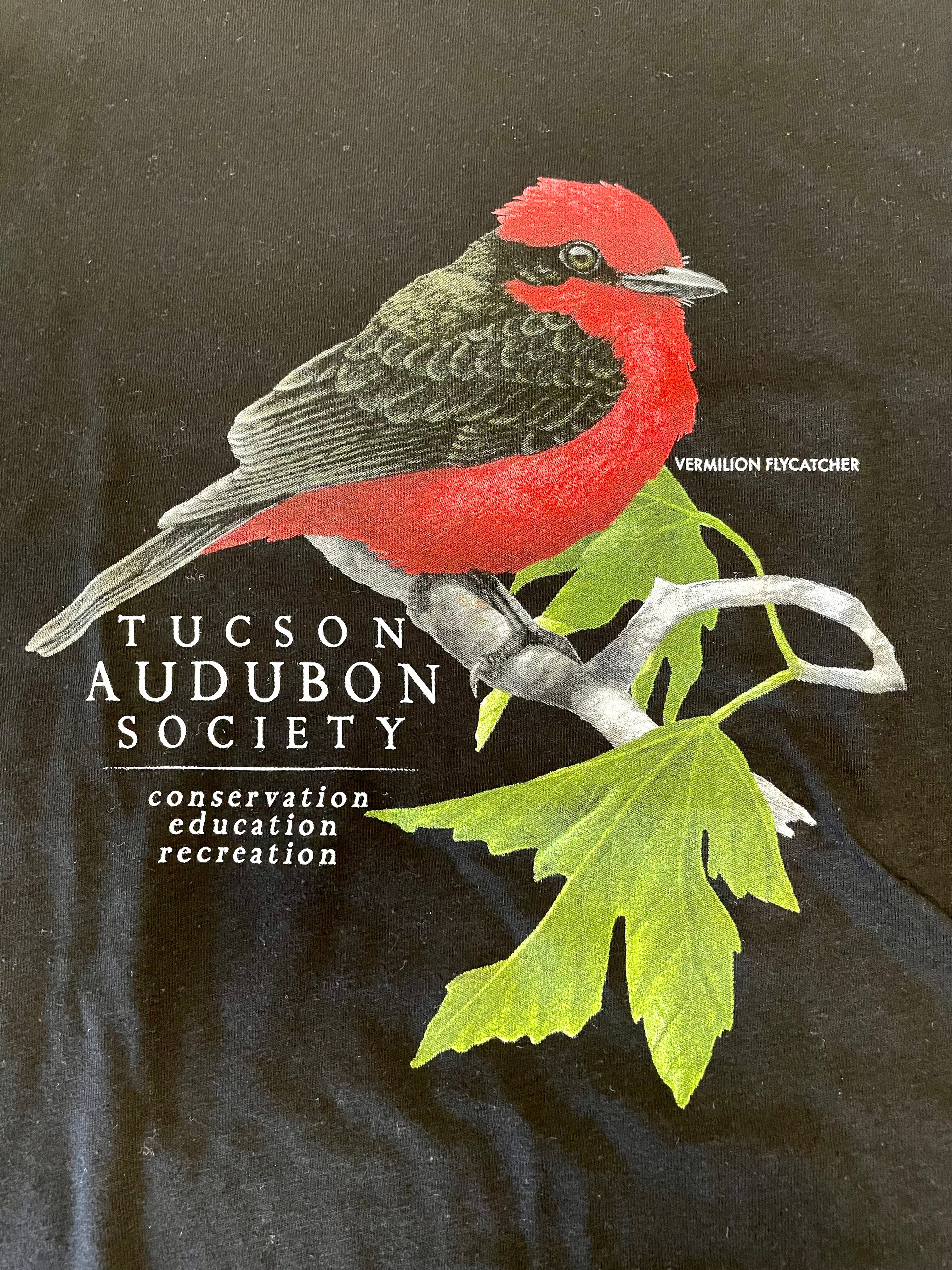 Tucson Audubon Vermilion Flycatcher Tee