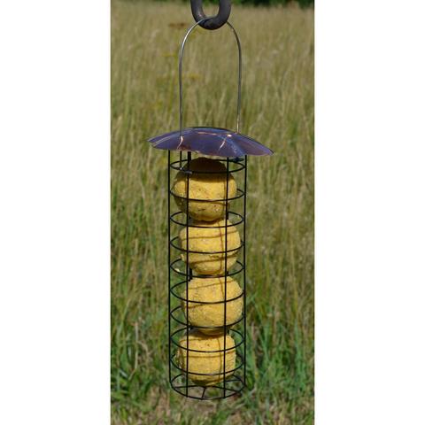 Petite Copper Top Suet Ball Feeder