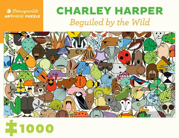 Charley Harper Beguiled by the Wild Puzzle 1000 pc