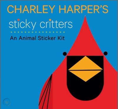 Charley Harper Sticky Critters Sticker Kit