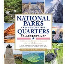 National Parks Commemorative Quarters Collector's Map