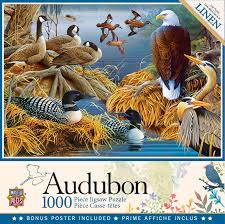 Audubon Lake Life 1000pc Puzzle